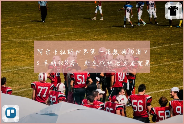 阿尔卡拉斯世界第一周数满36周 vs 辛纳仅8周,新生代统治力差距悬殊